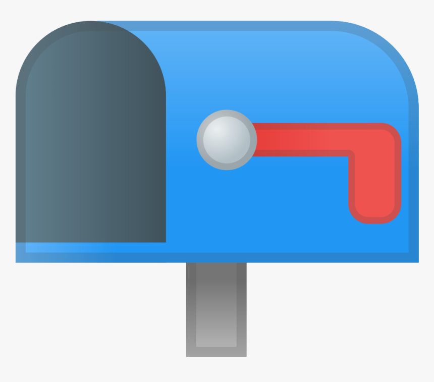 Open Mailbox With Lowered Flag Icon - Emoji Buzon Png, Transparent Png, Free Download