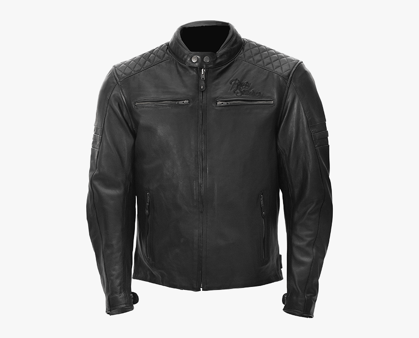 Jari Black - Front - Aigner Leather Jacket Men, HD Png Download, Free Download