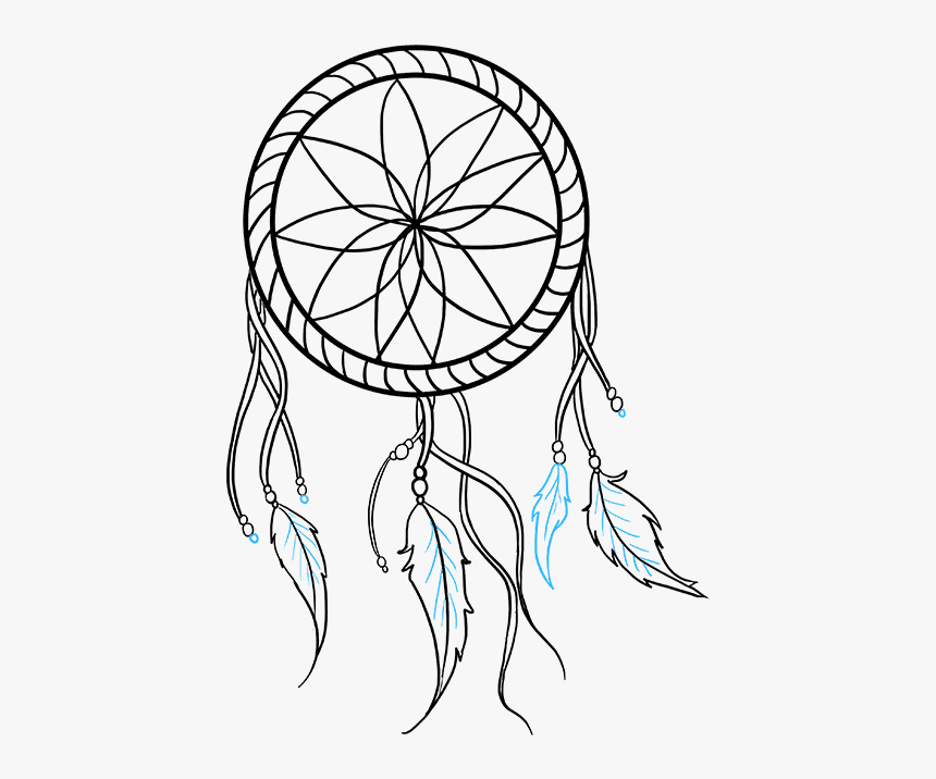 Dream Catcher Easy To Draw, HD Png Download, Free Download