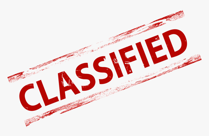 Classified Information Image Document Jpeg - Classified Png, Transparent Png, Free Download
