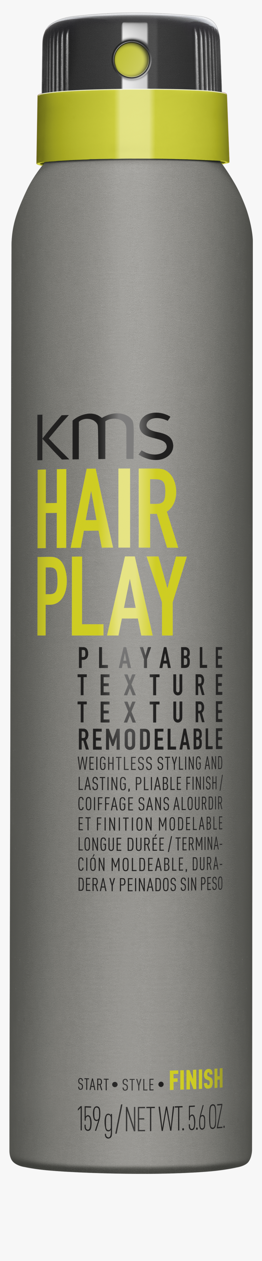 Kms Hairplay Playable Texture 200ml - Bottle, HD Png Download, Free Download