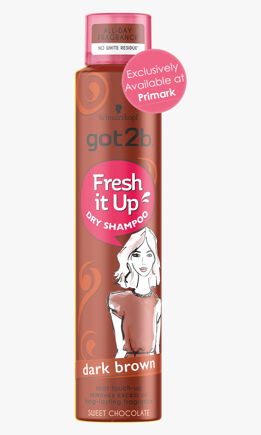 Got2b Fresh It Up Dry Shampoo Dark Brown - Got2b Fresh It Up Dry Shampoo, HD Png Download, Free Download