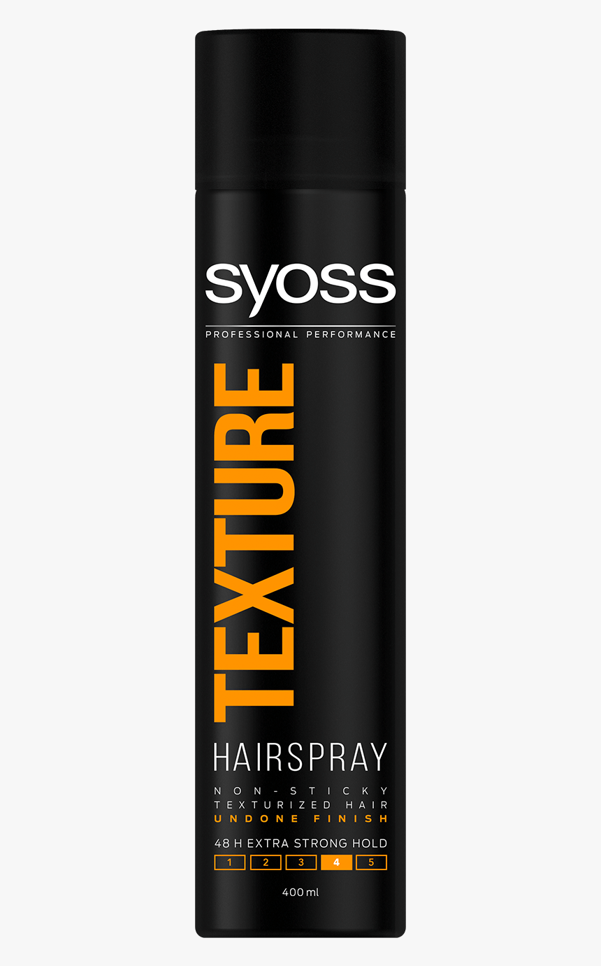 Syoss Com Styling Texture Hairspray - Syoss, HD Png Download, Free Download