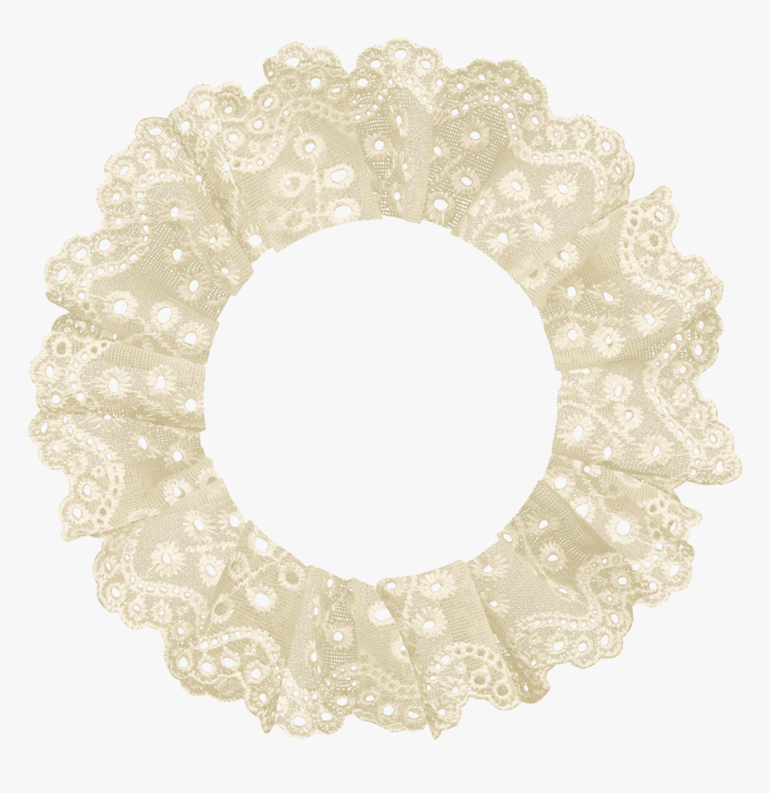 Lace Doily Edging Cream Beige Jumminbs 
pub Dom Ca - Doily, HD Png Download, Free Download
