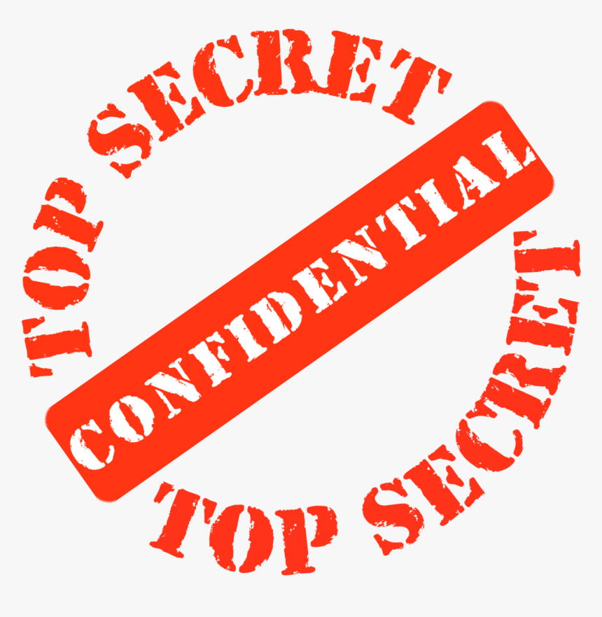 Clip Art Secrets Of - Top Secret Confidential Png, Transparent Png, Free Download