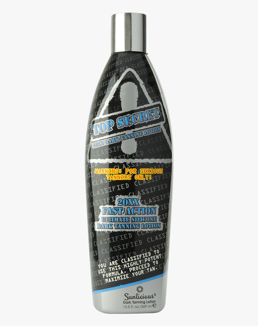 Sunlicious Top Secret 20xx Dark Tanning Lotion 369ml - Cosmetics, HD Png Download, Free Download