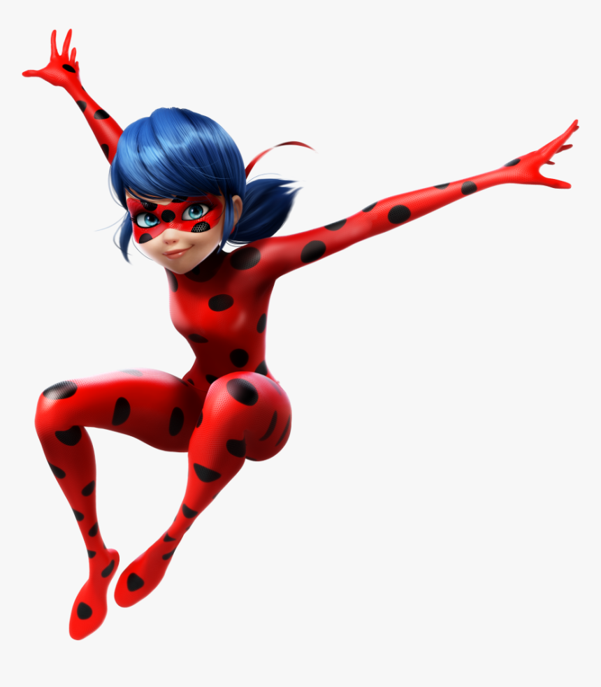 Miraculous Jumping Ladybug Party, Ladybug Cakes, Ladybug - Miraculous Ladybug Jumping, HD Png Download, Free Download