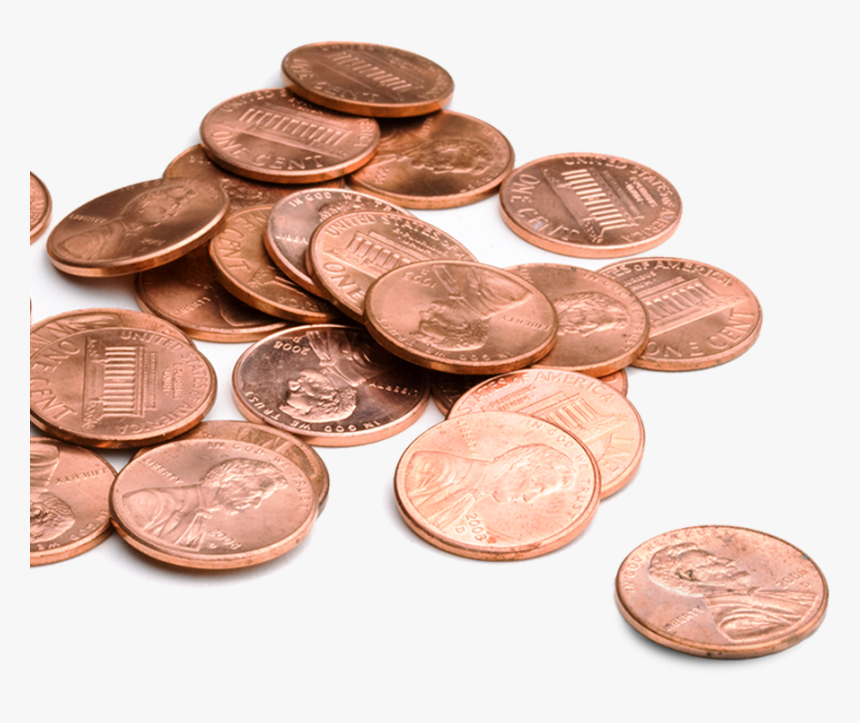What The Death Of The Penny Means For Our Money - Pile Of Pennies, HD Png Download, Free Download
