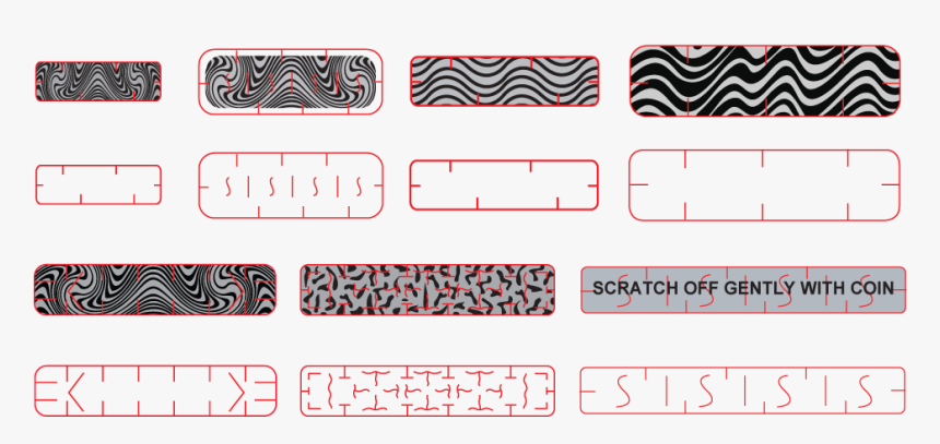 Custom Security Labels - Scratch Card Label, HD Png Download, Free Download
