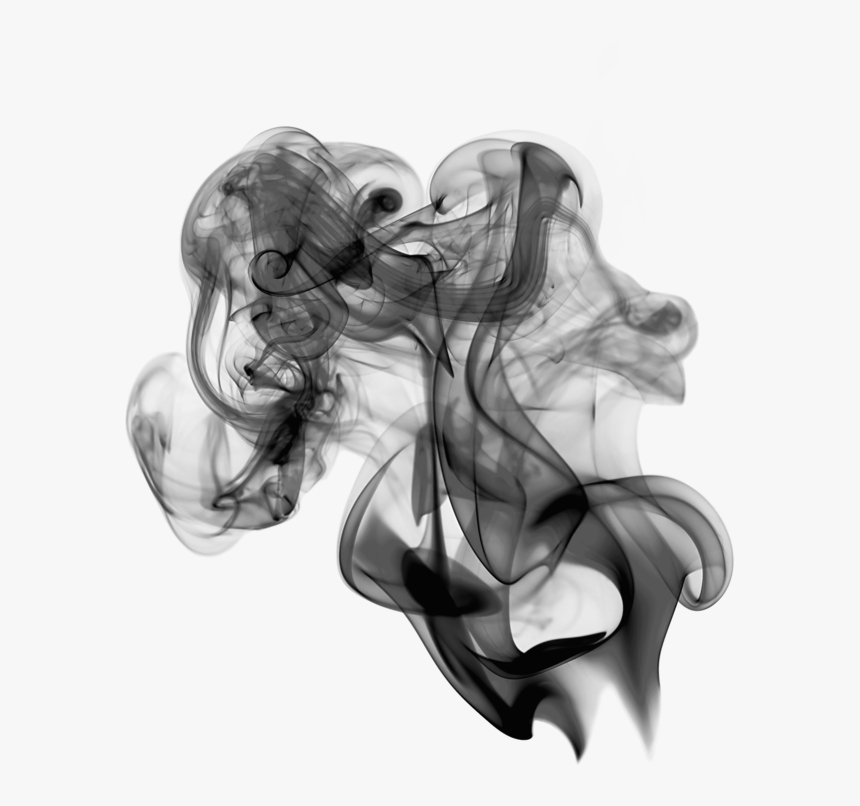 Black-smoke - Efek Smoke Picsart Png, Transparent Png, Free Download