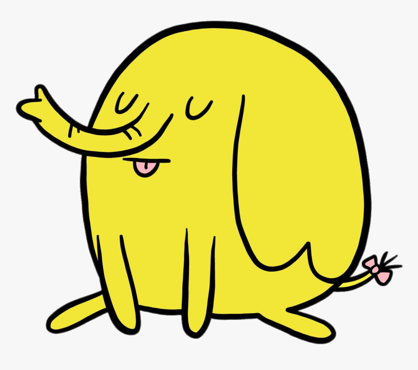 Adventure Time Tree Trunks The Elephant Sitting - Tree Trunks Adventure Time Clipart, HD Png Download, Free Download