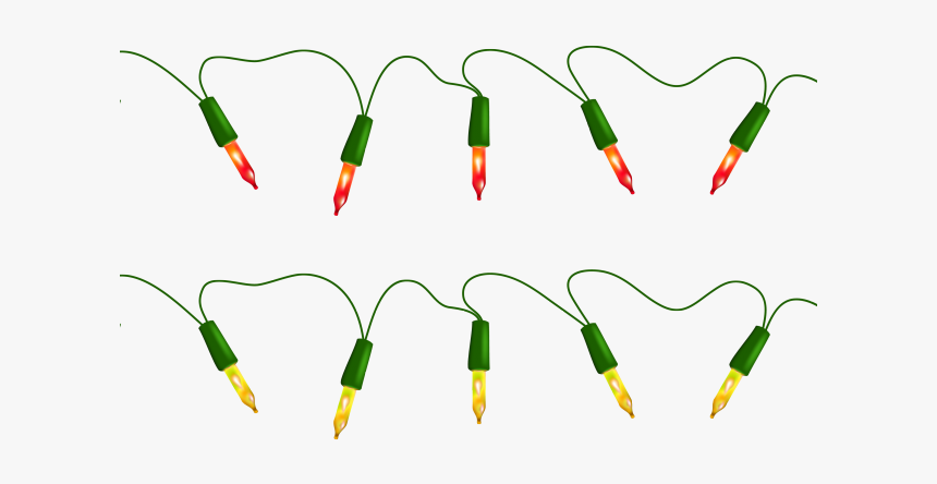 Christmas Lights Png Transparent Images - Bulbs Lights Christmas Strings, Png Download, Free Download