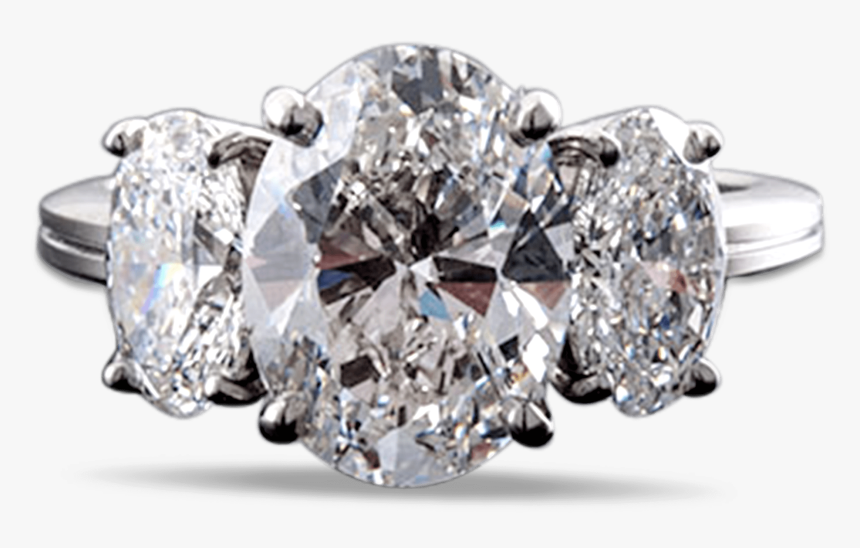 Three Stone Diamond Ring, - Pre-engagement Ring, HD Png Download, Free Download