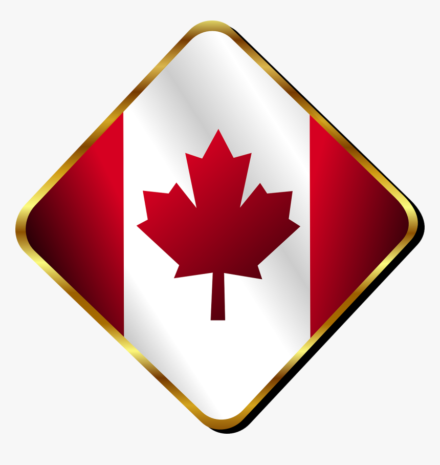 Canada, Canadian, Country, Flag, Leaf, Maple, Pin - Canada Flag Vector Free, HD Png Download, Free Download