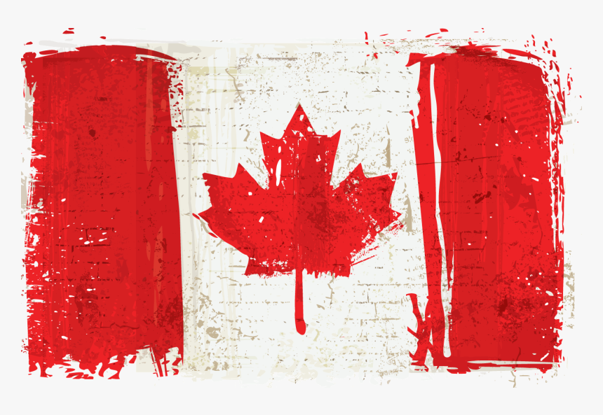 Flag Of Canada Maple Leaf - Canada Flag Vector Png, Transparent Png, Free Download
