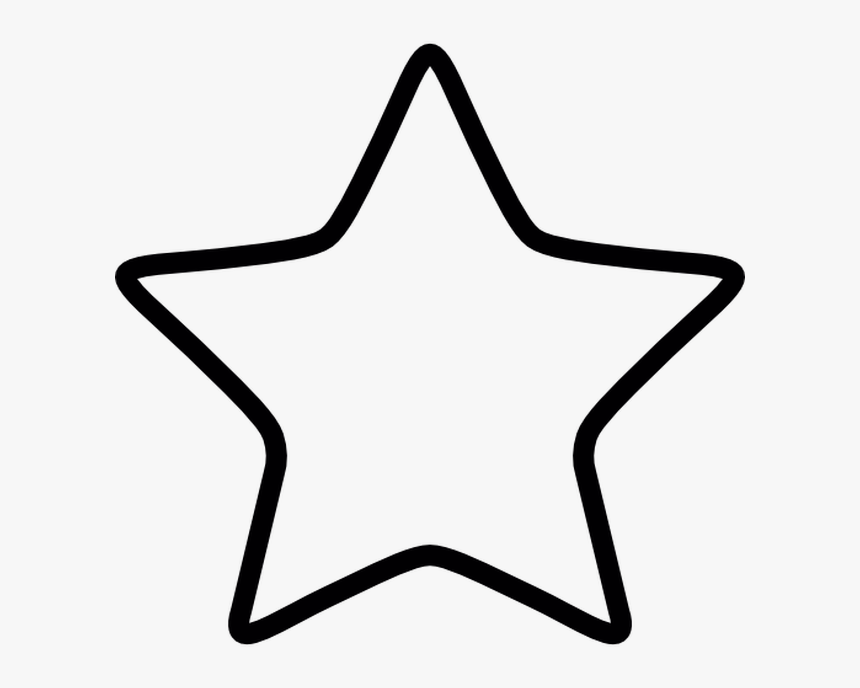 Star Symbol Text - Transparent Background Star Icon, HD Png Download, Free Download