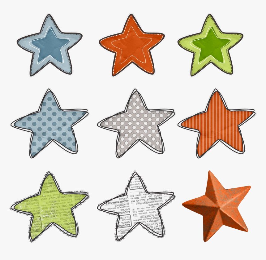 Stars Png Transparent Background - Heat Transfer Vinyl Stars, Png Download, Free Download