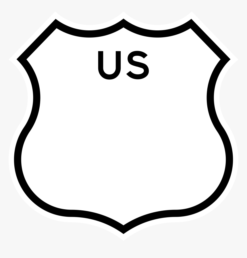 Shield Svg Blank - U.s. Route 101 In California, HD Png Download, Free Download