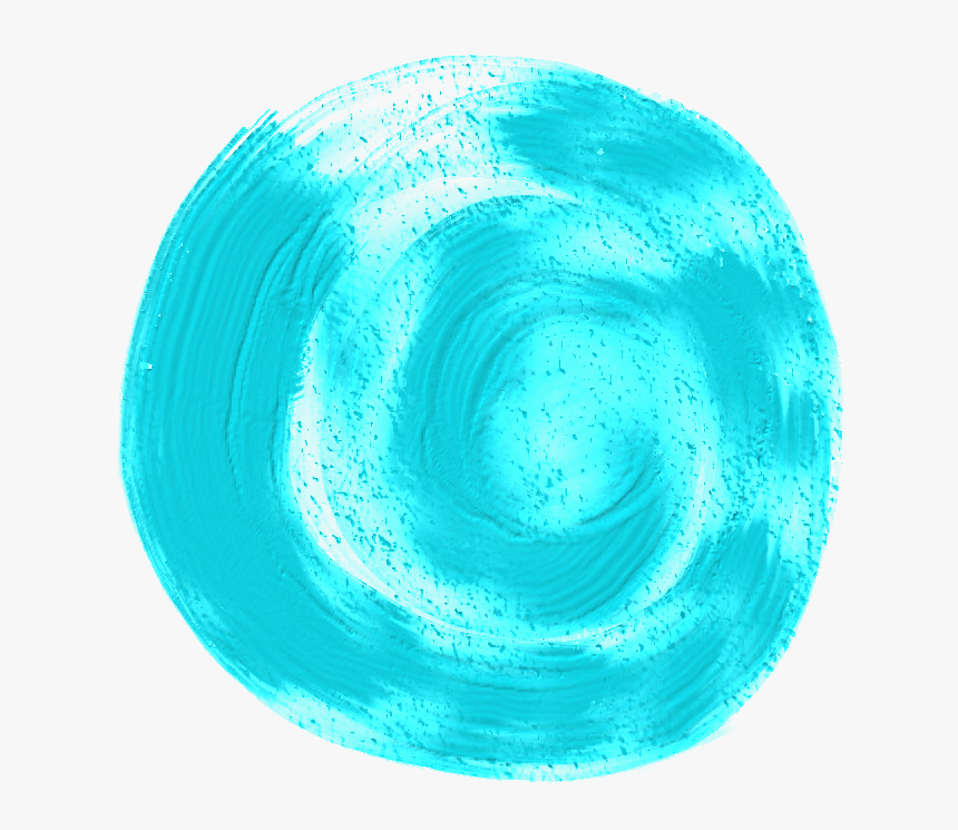 #blue #circle #dot #dots #watercolor #texture #background - Blue Watercolor Circle Brush Stroke Png, Transparent Png, Free Download