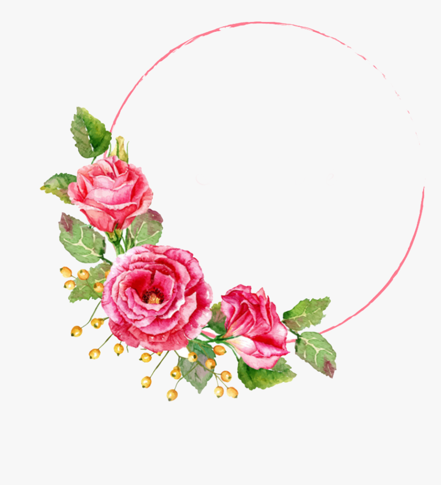 Transparent Peony Clipart - Flower Frame Vector Png, Png Download, Free Download