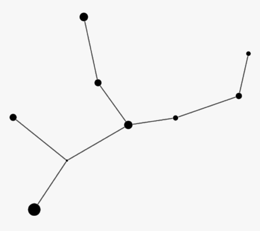 #virgo #constellations #zodiacsign #freetoedit - Virgo Constellation White Background, HD Png Download, Free Download