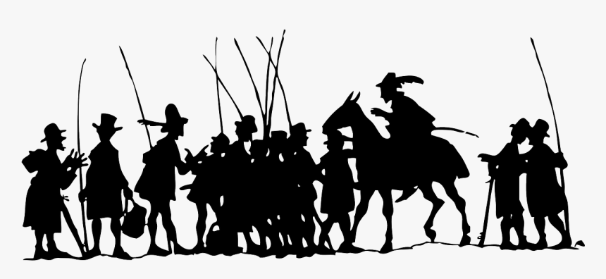 People Fighting Silhouette, HD Png Download, Free Download