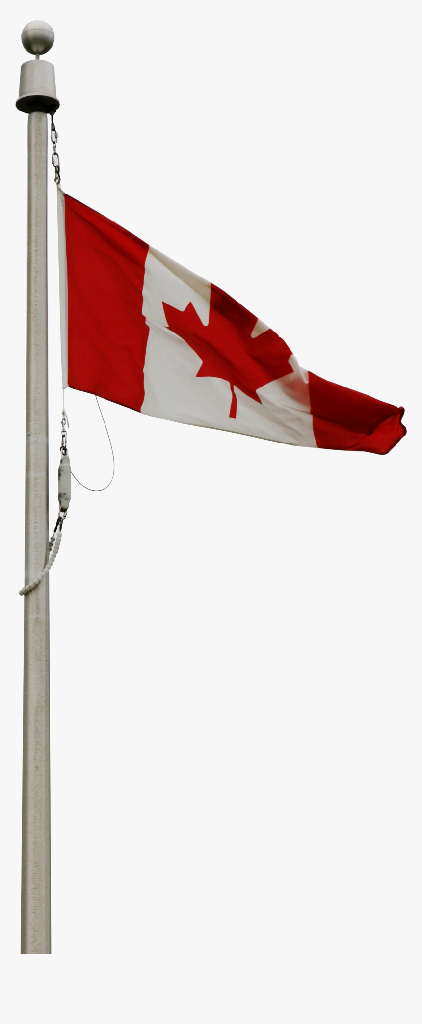 Canada Flag Pole Png, Transparent Png, Free Download