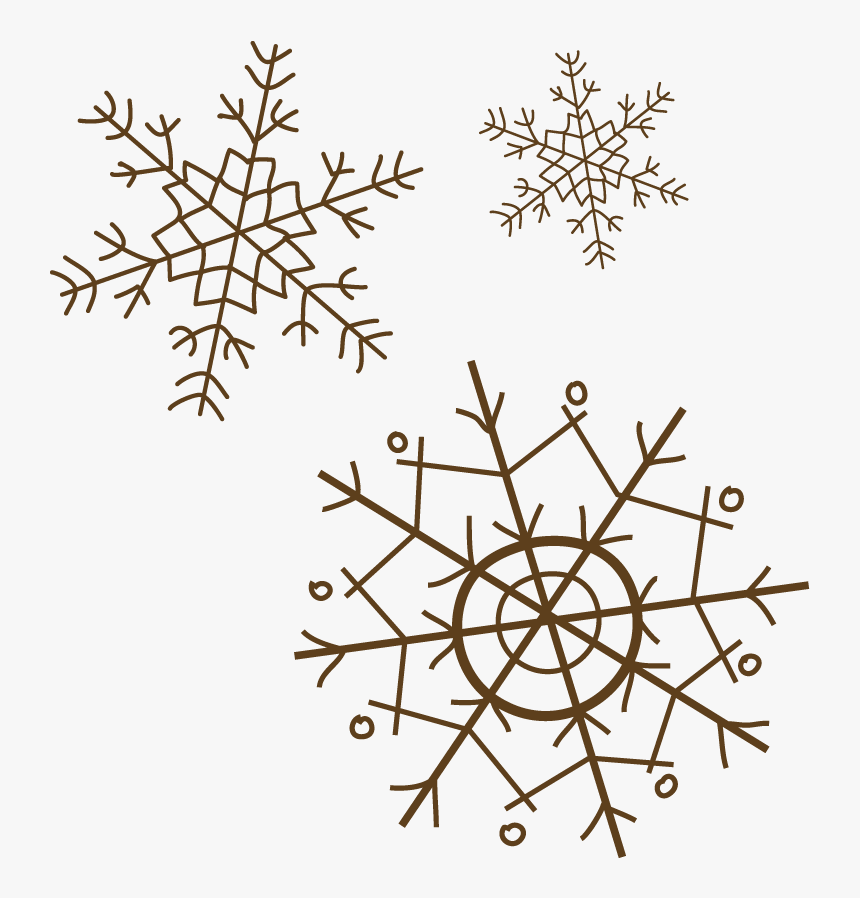 Vector Falling Snowflakes Png Download - Circle, Transparent Png, Free Download