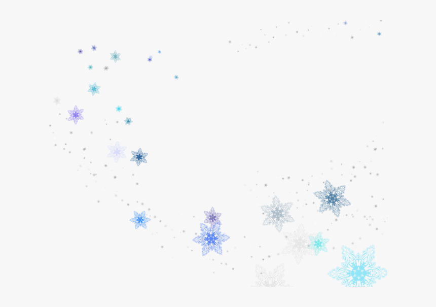 Blue Falling Snow Png Download - Pattern, Transparent Png, Free Download