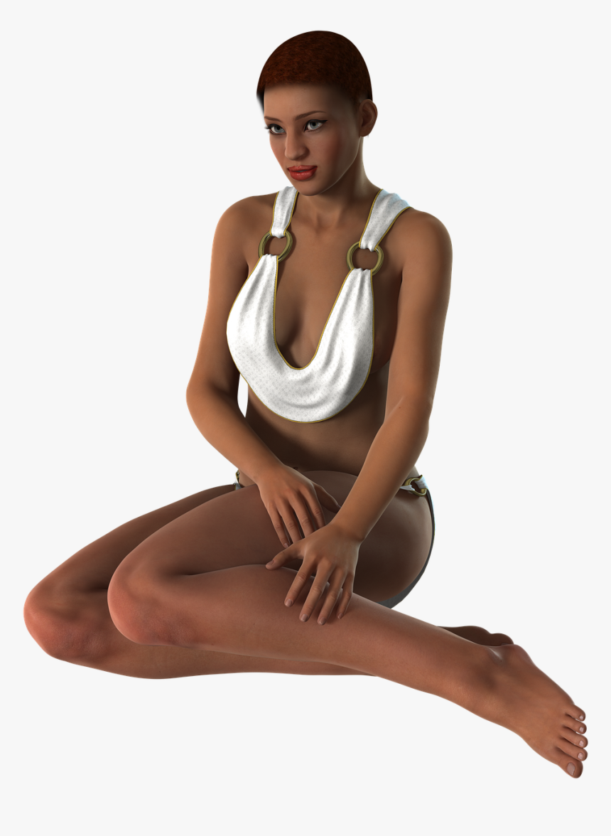 Sitting Woman, HD Png Download, Free Download