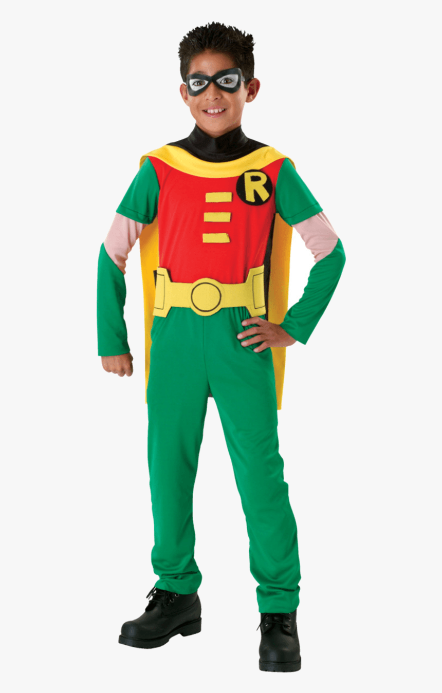 Superhero Robin Png Photo - Teen Titans Go Robin Costume, Transparent Png, Free Download