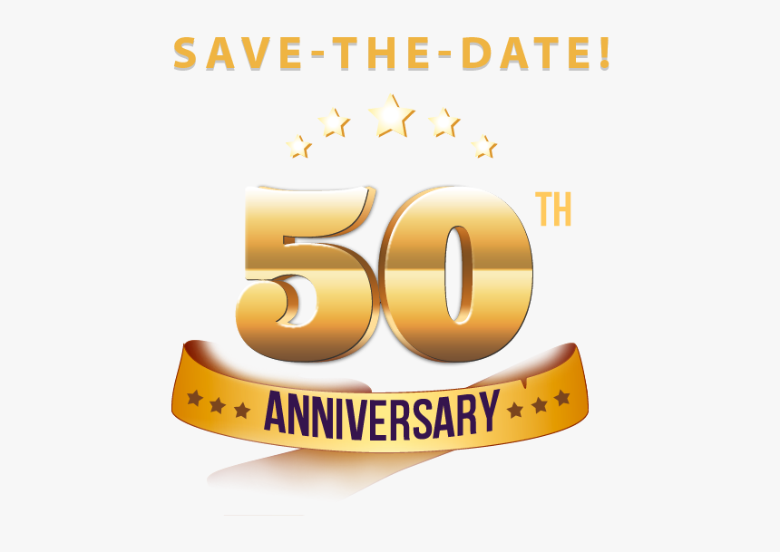 50 Year Anniversary Png - Celebrating 50th Anniversary Png, Transparent Png, Free Download