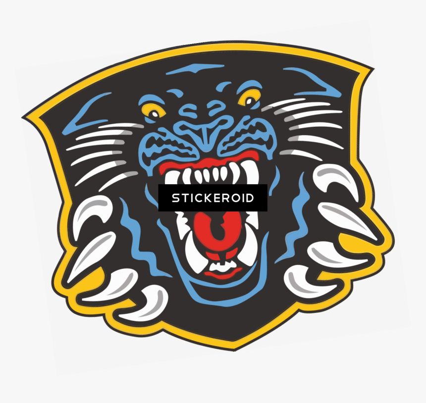 Panther Logo Png - Ice Hockey Nottingham Panthers, Transparent Png, Free Download