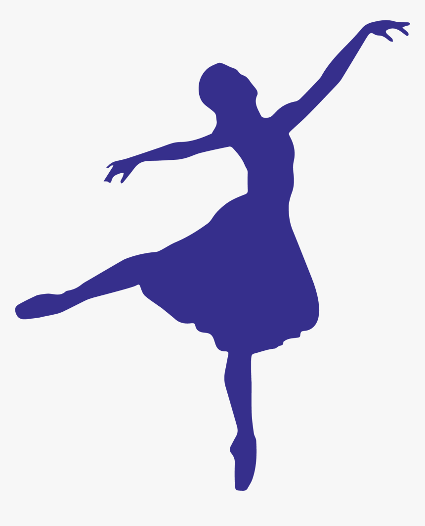 Ballerina Silhouette Transparent - Transparent Ballerina Silhouette, HD Png Download, Free Download