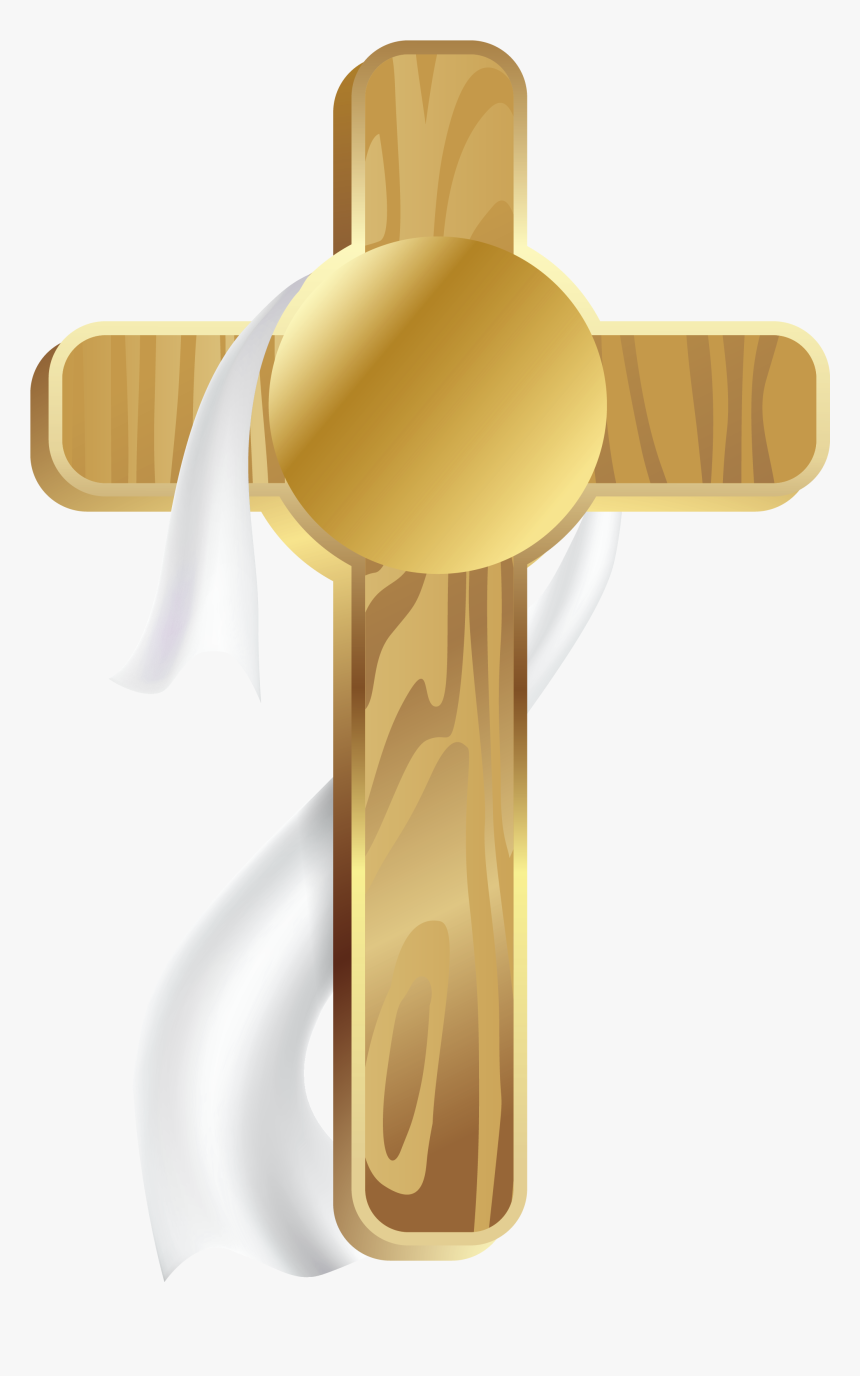 Wooden Cross Png - Transparent Background Cross Easter, Png Download, Free Download