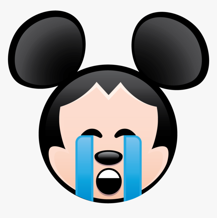 Mq Sad Tears Mickey Mickeymouse Mickey Mouse Sad Png - Disney Emoji Mickey Mouse, Transparent Png, Free Download
