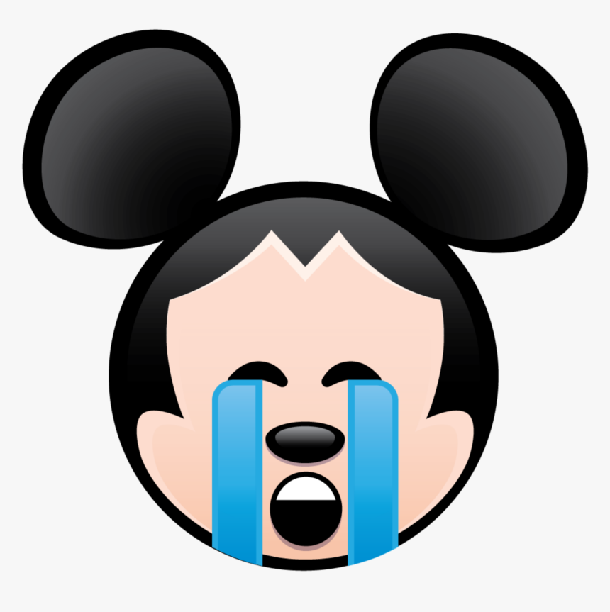 Mq Sad Tears Mickey Mickeymouse Mickey Mouse Sad Png - Disney Emoji Mickey Mouse, Transparent