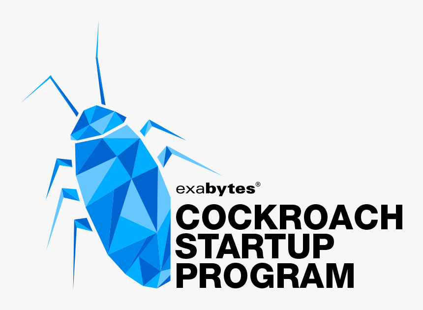 Exabytes Cockroach Startup Program - Exabytes, HD Png Download, Free Download