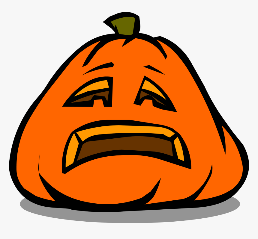 Jack O Lantern Png - Sad Jack O Lantern Clipart, Transparent Png, Free Download