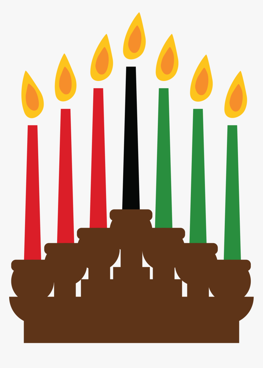 Kwanzaa Clipart Transparent - Kwanzaa Candles Clipart, HD Png Download, Free Download