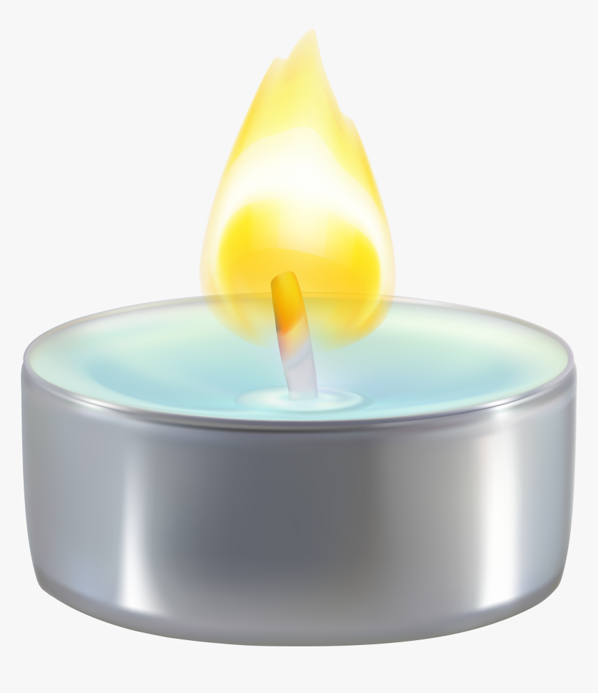Transparent Candles Png - Tea Light Candle Clipart, Png Download, Free Download