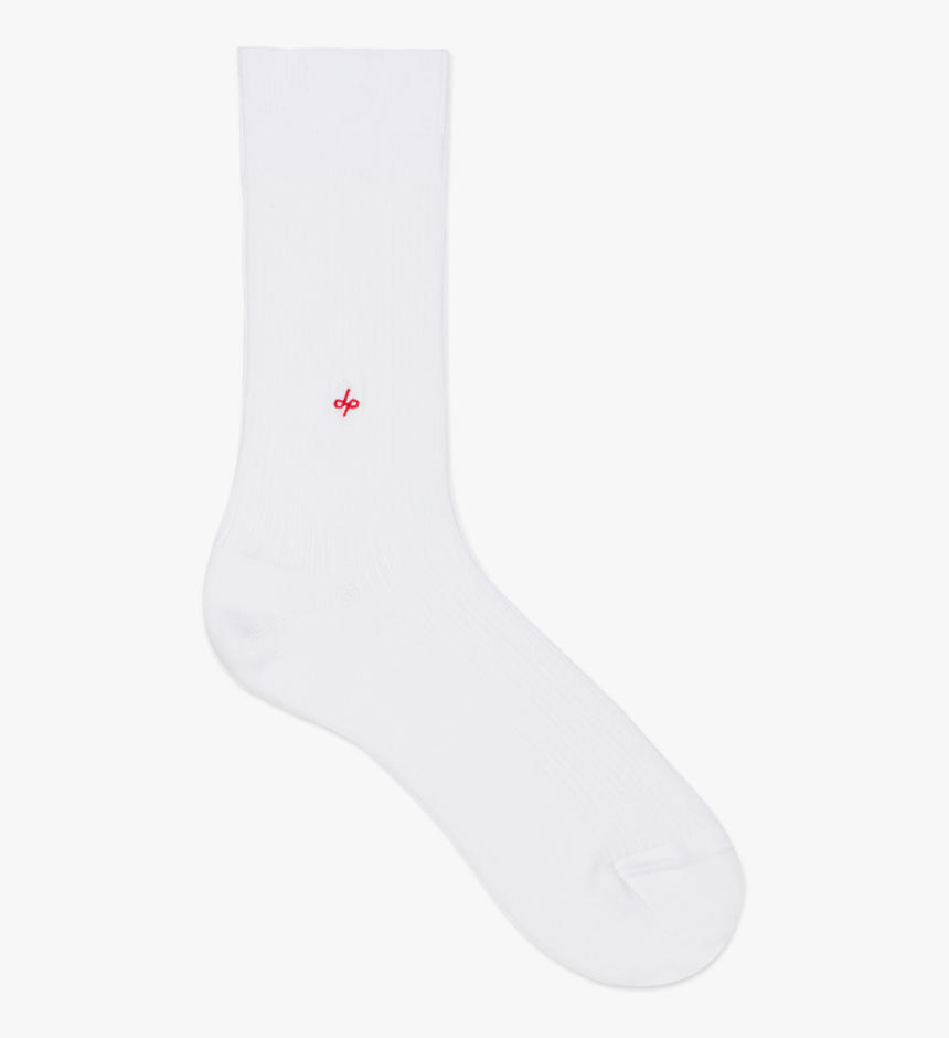 Dueple"s White Jack Colored Left Sock - Sock, HD Png Download, Free Download