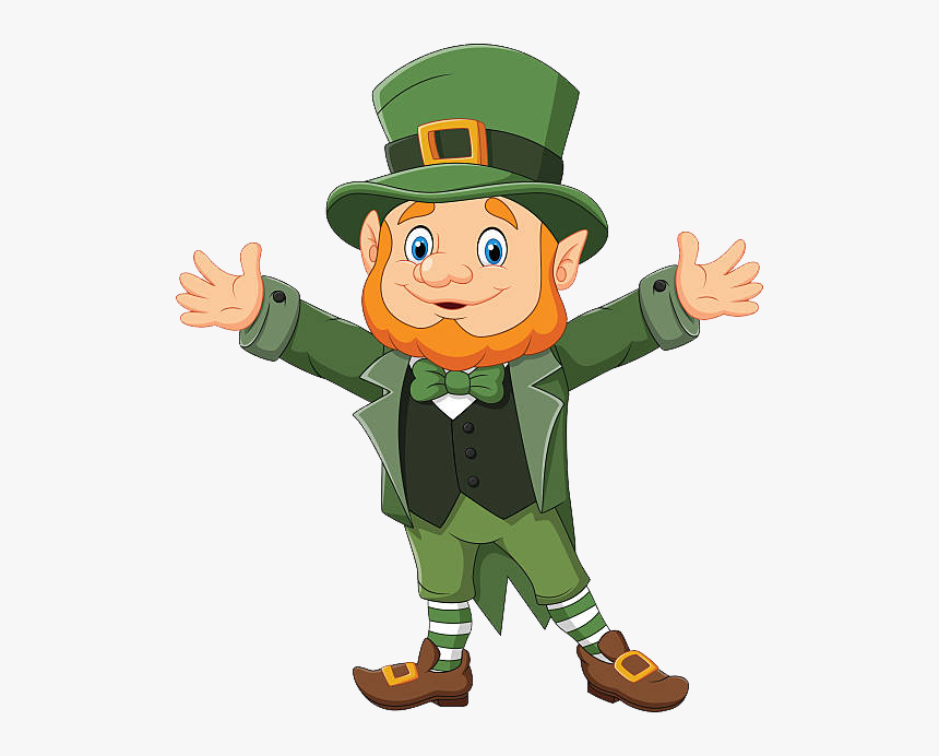 Leprechaun Png Free Background - Cartoon Leprechaun, Transparent Png, Free Download