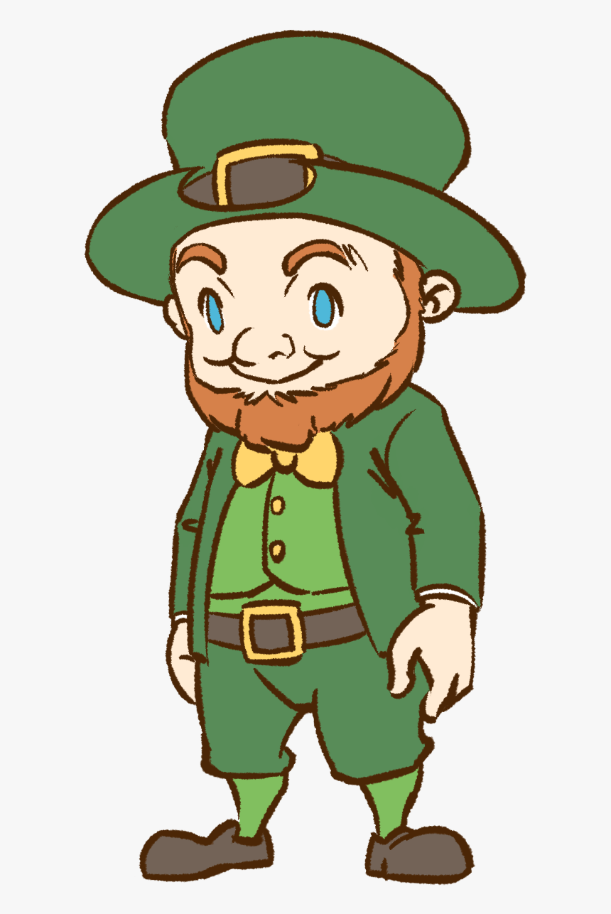 Cute Leprechaun Png - Cartoon Leprechaun Clipart, Transparent Png, Free Download