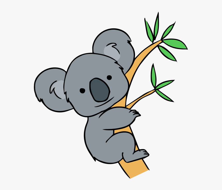 Animal Koala Pull Away Clipart Image And Transparent - Koala Clipart, HD Png Download, Free Download