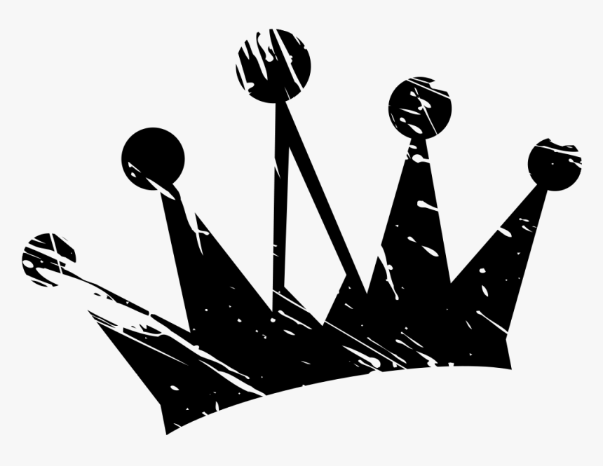 Crown No Ni - Transparent Background King Crown Png Black, Png Download -  kindpng