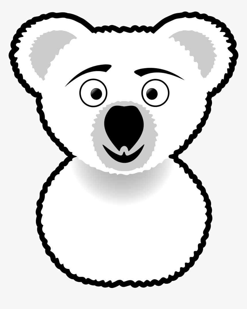 Koala Line Art Clip Arts - Koala Clip Art, HD Png Download, Free Download