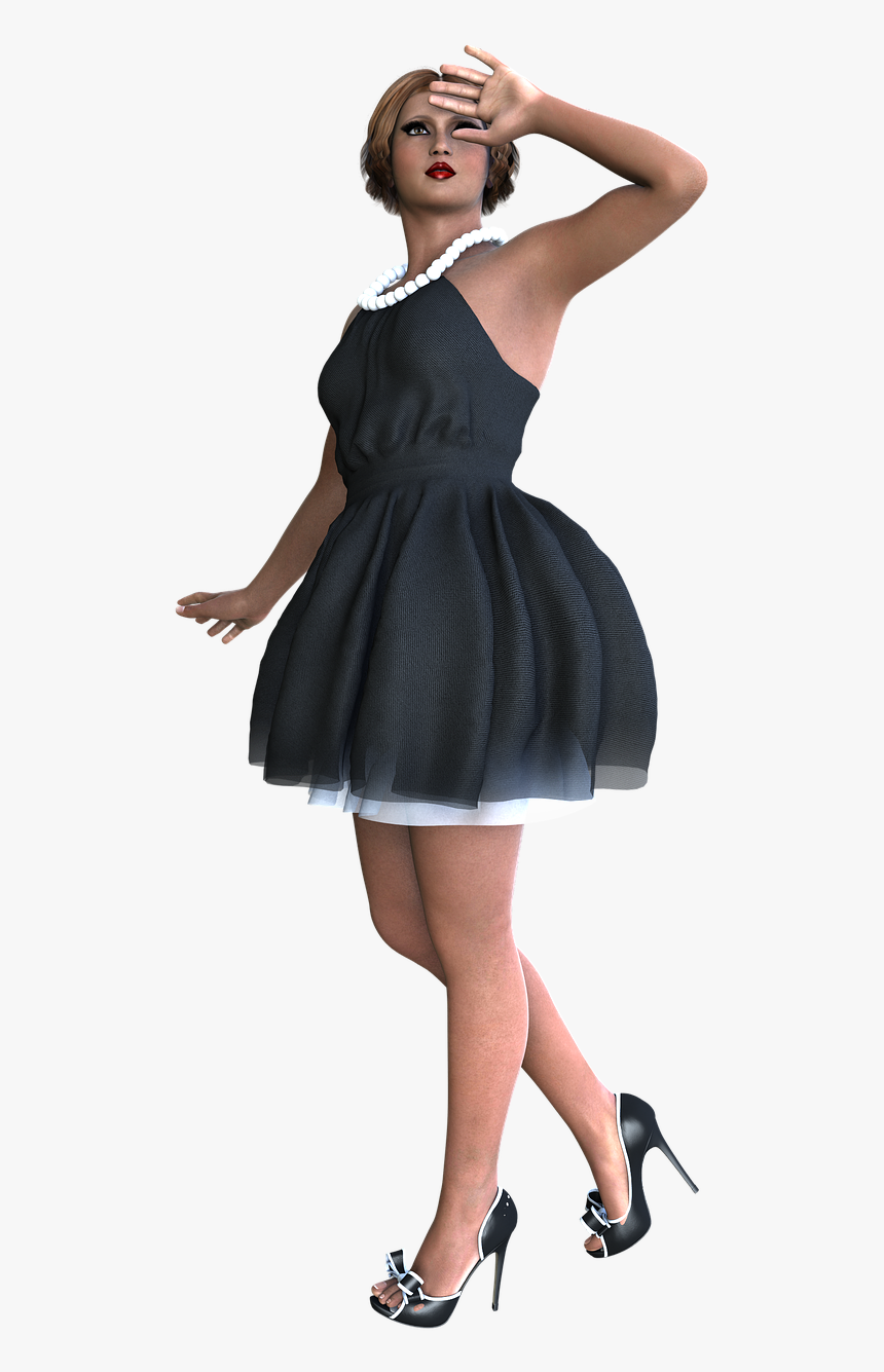 Lady Pose Model Free Picture - Pose Lady, HD Png Download, Free Download