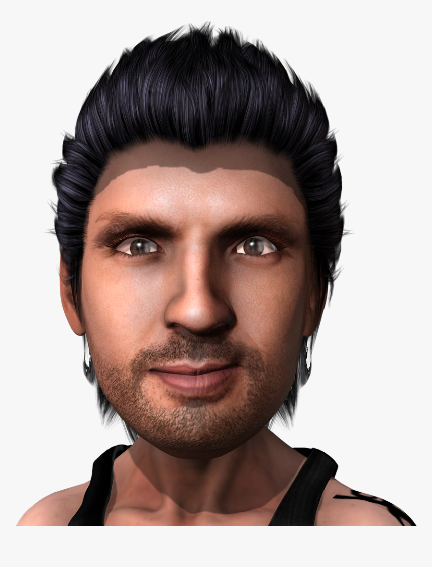 3d Model Of Luis Fonsi - Human, HD Png Download, Free Download