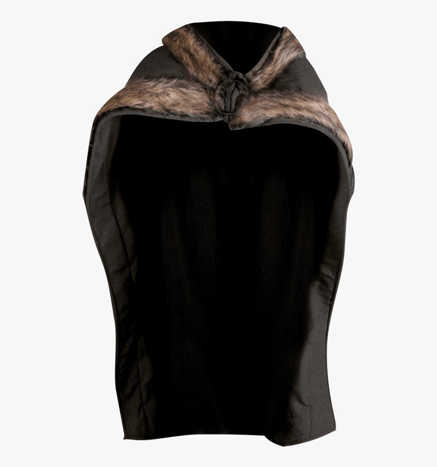 Bjorn Fur Trimmed Cape - Fur Cape Png, Transparent Png, Free Download